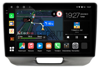 Штатная магнитола Canbox M-Line 2K 4179-9-2043 для Honda N-BOX 2011-2017 на Android 10 (4G-SIM, 4/64, DSP, QLed)