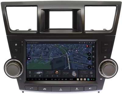 Carmedia OL-9431-2-MKD-9509-2K-12512-D7 штатная магнитола для Toyota Highlander (U40) 2007-2013 на Android 13 c 12GB, DSP, 4G