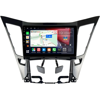 Штатная магнитола Hyundai Sonata 6 (YF) 2009-2014 Canbox EVO 5810-9114 на Android 14 (4G-SIM, 4/64, DSP, QLed, AI, 360)