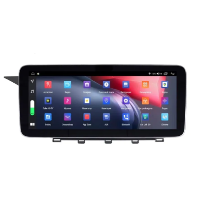 Штатная магнитола Mercedes-Benz GLK (x204) 2012-2015 12,3 дюйма Carmedia MKD-BC005-13-15-GLK-OL-1051-Q на Android 12 (4G-SIM, 6/128, DSP, QLed) Mercedes Style