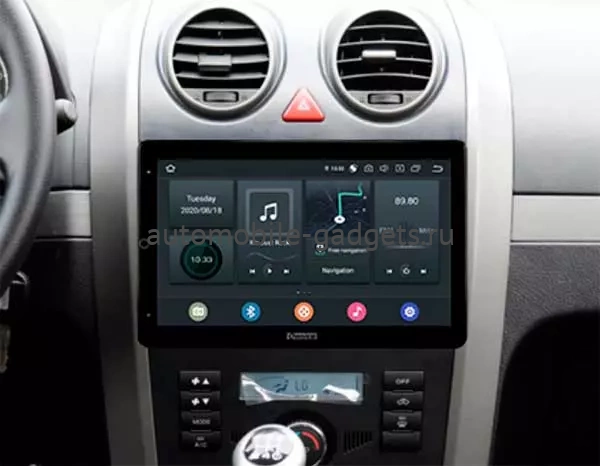 Carmedia OL-9803-2D-RL (вертикально-поворотный экран) магнитола для Great Wall Hover H3, Hover H5 на Android 10 с 4Гб, DSP