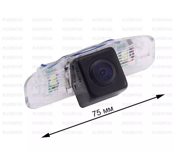 Pleervox PLV-CAM-HON01 Камера заднего вида для Honda Accord VII, VIII, IX 2002+, Honda Civic VIII (4D), IX (4D) 2006+