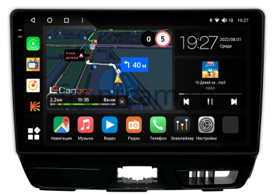 Штатная магнитола Hyundai Veloster 2 2018-2022 Canbox M-Line 2K 4179-9-278 на Android 10 (4G-SIM, 4/64, DSP, QLed)