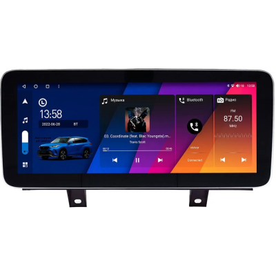 Штатная магнитола BMW 1 (F20/F21) 2011-2019 (NTB) 12.3 дюйма Canbox H-Line 7863-0276 на Android 10 (4G-SIM, 8/256, DSP, QLed) Mercedes Style