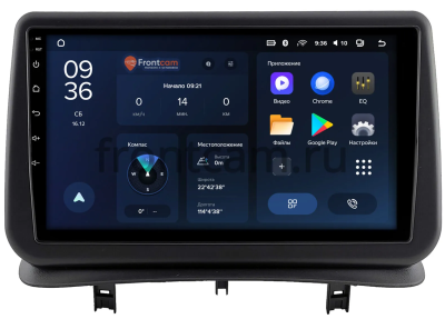 Штатное головное устройство Renault Clio 3 2005-2014 Teyes CC3L WIFI 2/32 9 дюймов RM-9-1406 на Android 8.1 (DSP, IPS, AHD)