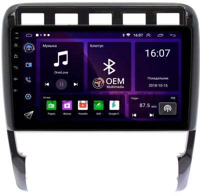 Porsche Cayenne (955) 2002-2007, Cayenne (957) 2007-2010 Canbox RS9-366 1.5/32 на Android 10 (IPS, DSP, CarPlay)