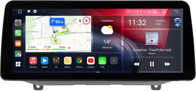 Штатная магнитола Hyundai Santa Fe 4 2018-2021 12.3 дюйма Canbox GTR1233-0420 на Android 10 (CarPlay, 4/64, DSP, QLed) BMW Style