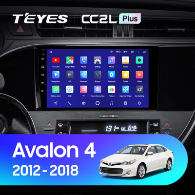 Штатное головное устройство Toyota Avalon 4 2012-2018 (глянцевая) Teyes CC2L PLUS 2/32 9 дюймов RM-9-0310 на Android 8.1 (DSP, IPS, AHD)