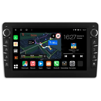 Штатная магнитола Toyota Coaster 2013-2021 Canbox M-Line 7835-10-1110 на Android 10 (4G-SIM, 2/32, DSP, QLed) С крутилками