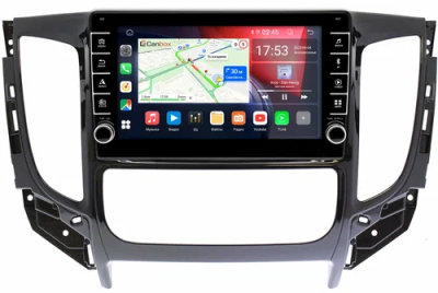 Mitsubishi L200 5, Pajero Sport 3, Montero Sport 3 2015-2019 (для авто с МКПП, с климат-контролем, глянцевая) Canbox BGT9-637 2/32 Android 10 (IPS, DSP, CarPlay)