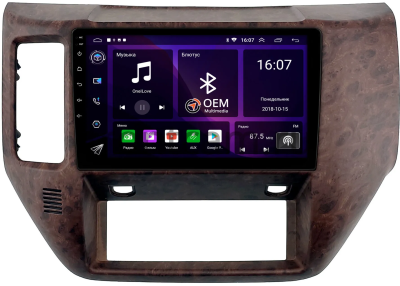 Штатная магнитола Nissan Patrol (Y61) 2004-2010 Canbox RS9-2268 1.5/32 Android 10 (IPS, DSP, CarPlay)