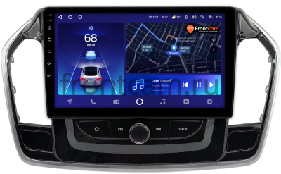 Штатное головное устройство Teyes CC2 PLUS 6/128 10 дюймов RM-10-1120 для Chevrolet Traverse 2 2017-2024 (глянцевая) на Android 10 (4G-SIM, DSP, QLed)