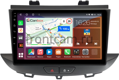 Штатная магнитола Opel Grandland X 2017-2021 Canbox H-Line 4166-9-0029 на Android 10 (4G-SIM, 4/32, DSP, QLed)