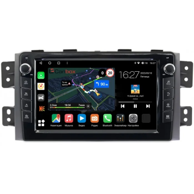 Штатная магнитола Kia Mohave 2008-2016 Canbox M-Line 7821-9142 на Android 10 (4G-SIM, 2/32, DSP, IPS) С крутилками
