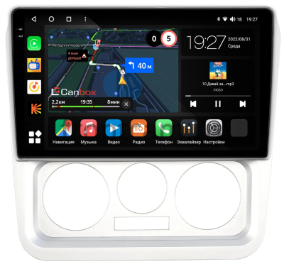 Штатная магнитола Geely CK 2008-2016 Canbox M-Line 2K 4179-9-1237 на Android 10 (4G-SIM, 4/64, DSP, QLed)