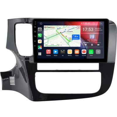 Штатная магнитола Mitsubishi Outlander 3 2012-2024 (глянцевая) Canbox RS9-0145 1.5/32 Android 10 (IPS, DSP, CarPlay)