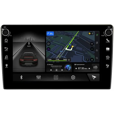 Штатная магнитола Nissan Cube 3 (Z12) 2008-2020 (правый руль) Canbox M-Line 7805-10-351 на Android 10 (4G-SIM, 2/32, DSP, QLed) С крутилками