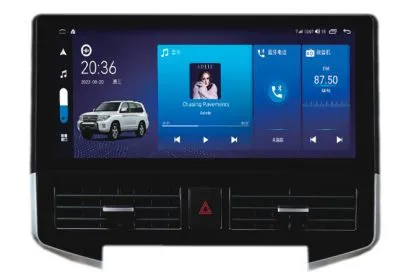 Carmedia HP-T1501 монитор 15" для Toyota Land Cruiser 200 2008-2015 (любая комплектация) на Android 12, 6/128Гб, DSP, 4G