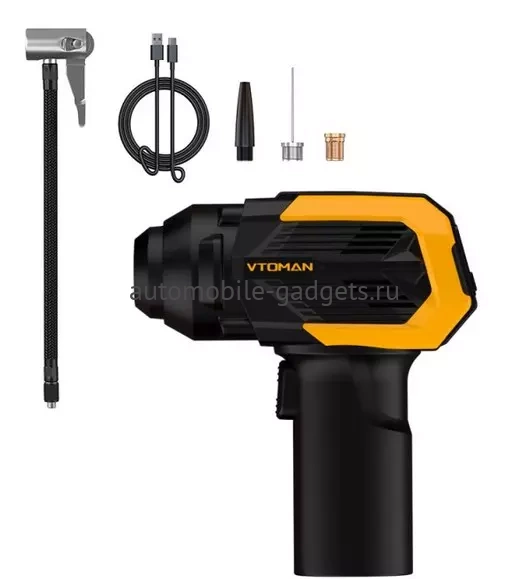 Компрессор автомобильный VTOMAN ToolCore V150 (без батареи) Компрессор автомобильный VTOMAN ToolCore V150 (без батареи)