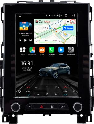 Штатное головное устройство Renault Koleos 2, Megane 4 2016-2024 (макс. комплектация авто) Canbox M-Line (Tesla style) 9.7 дюймов 2/32 5620-1312-180 на Android 10 (4G-SIM, DSP, QLed)
