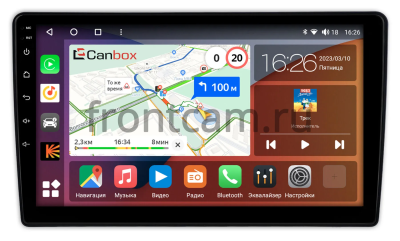 Штатная магнитола Toyota Harrier 3 (XU60) 2013-2020 Canbox H-Line 4198-10-2558 на Android 10 (4G-SIM, 8/128, DSP, QLed)