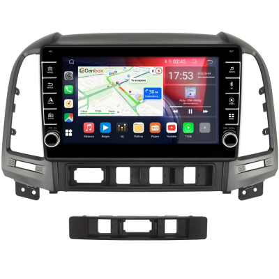 Штатная магнитола Hyundai Santa Fe 2 2005-2012 Canbox BGTR9-9052 4/64 Android 10 (IPS, DSP, CarPlay)