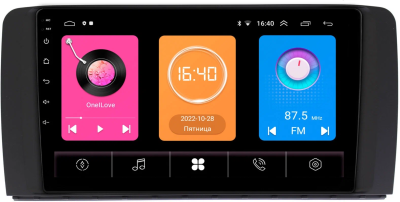Штатная магнитола Mercedes-Benz R (w251) 2005-2017 (матовая) OEM RK9-9150 на Android 10 (CarPlay, AHD, 1/32)