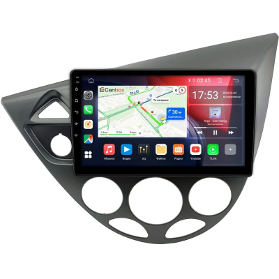 Штатная магнитола Canbox Logic-i3 5737-9-2070 для Ford Focus 1998-2005 (темно-серая) на Android 11 (4G-SIM, 6/128, DSP, 360, QLed)
