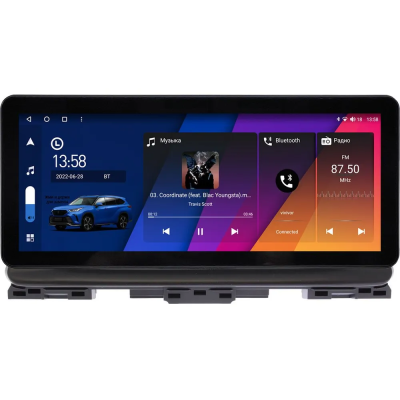 Штатная магнитола Kia Cerato 4, Forte 3 2018-2024 10.25 дюйма Canbox M-Line 7715-9-976 на Android 10 (4G-SIM, 4/64, DSP, QLed) Audi Style