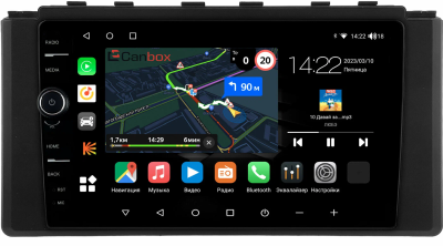 Штатная магнитола Subaru BRZ 2 2020-2024 Canbox M-Line 7841-9-0613 на Android 10 (4G-SIM, 4/64, DSP, QLed)