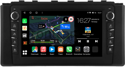 Штатная магнитола Subaru BRZ 2 2020-2024 Canbox M-Line 7831-9-0613 на Android 10 (4G-SIM, 2/32, DSP, IPS) С крутилками