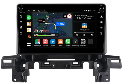 Штатная магнитола Canbox M-Line 7801-9066 для Mazda CX-5, CX-8 2017-2025 на Android 10 (4G-SIM, 2/32, DSP, IPS) С крутилками