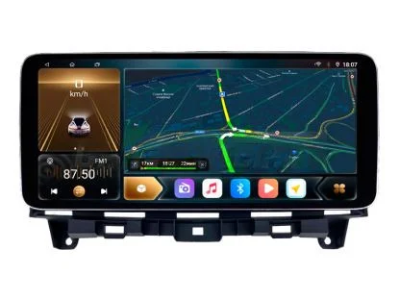 Штатная магнитола Honda Accord 8 2009-2013 12,3 дюйма Carmedia KP-1228-1051-Q на Android 12 (4G-SIM, 6/128, DSP, QLed) Mercedes Style
