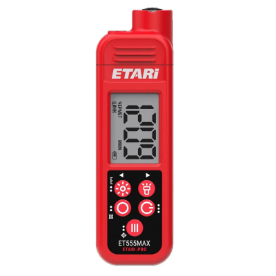 Толщиномер ETARI ET 555 MAX профессиональный толщиномер c датчиком оцинковки и самокалибровкой