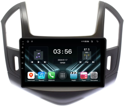 FarCar D261M Штатная магнитола для Chevrolet Cruze 2012-2015 (черная рамка) на Android 13 c 2GB
