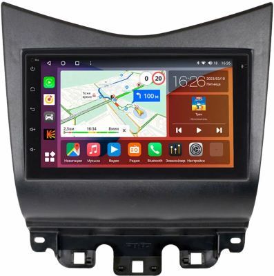 Магнитола в штатное место 2 din Honda Accord 7 2002-2008 Canbox EVO 5822-RP-HNAC-247 на Android 14 (4G-SIM, 8/256, DSP, QLed, AI, 360)
