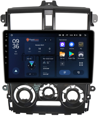 Штатное головное устройство Teyes CC3L WIFI 2/32 9 дюймов RM-9-1019 для Mitsubishi Colt 6 2002-2012 (правый руль, глянцевая) на Android 8.1 (DSP, IPS, AHD)