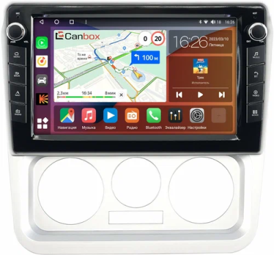 Штатная магнитола Geely CK 2008-2016 Canbox H-Line 7824-9-1237 на Android 10 (4G-SIM, 6/128, DSP, IPS) С крутилками