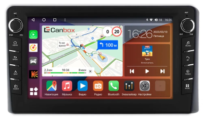 Штатная магнитола Canbox H-Line 7837-10-1880 для Ford F-150 14 2020-2024 на Android 10 (4G-SIM, 4/64, DSP, QLed) С крутилками