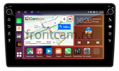 Штатная магнитола Honda Odyssey 2 1999-2003 (Тип A) Canbox H-Line 7803-9-2548 на Android 10 (4G-SIM, 4/64, DSP, IPS) С крутилками