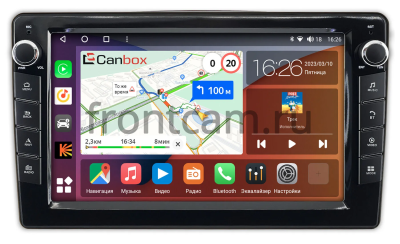 Штатная магнитола Nissan Pixo 2008-2013 Canbox H-Line 7822-9-689 на Android 10 (4G-SIM, 4/32, DSP, IPS) С крутилками