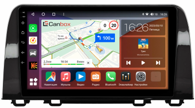 Штатная магнитола Canbox EVO 5810-9-766 для Honda CR-V 5 2016-2024, Breeze 2019-2022 на Android 14 (4G-SIM, 4/64, DSP, QLed, AI, 360)