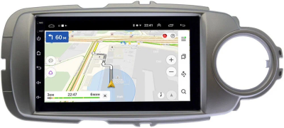 Магнитола в штатное место 2 din Toyota Vitz 3 (XP130) 2010-2014, Yaris 3 2010-2017 (правый и левый руль) Canbox 1.5/32 на Android 10 (RS7-RP-TYVT13X-181) (IPS, DSP, CarPlay)