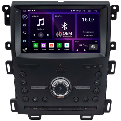 Штатная магнитола Ford Edge 2010-2014 OEM RK9-1331 на Android 10 (CarPlay, AHD, 1/32)