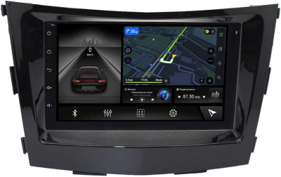 Магнитола в штатное место 2 din SsangYong Tivoli, XLV 2016-2024 Canbox M-Line 5601-RP-SYTV-16 на Android 10 (4G-SIM, 2/32, DSP, IPS) С крутилкой