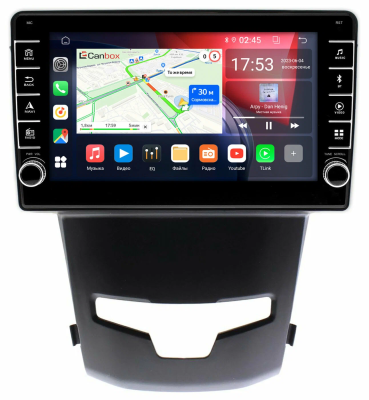 Штатная магнитола SsangYong Actyon 2, Korando 3 2013-2024 Canbox BGTR9-9183 4/64 Android 10 (IPS, DSP, CarPlay)