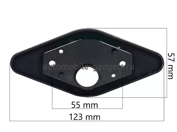 Универсальная накладная CMOS камера заднего вида AVS325CPR (213) для коммерческого транспорта
