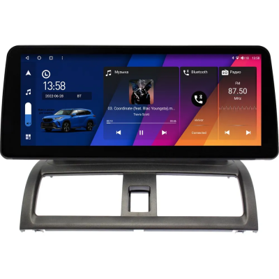 Штатная магнитола Honda Accord 7 2002-2008 12.3 дюйма Canbox H-Line 7810-9-HO171N на Android 10 (4G-SIM, 8/256, DSP, QLed) BMW Style