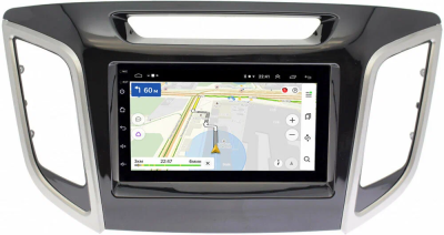Магнитола в штатное место 2 din Hyundai Creta 2016-2021 (глянец) OEM на Android 10 (CarPlay, AHD, 1/32) (RK7-RP-11-657-287)