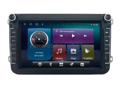 Carmedia MKD-8019-S10 штатная магнитола для Volkswagen, Skoda, Seat на Android 12 с 4Gb, DSP, 4G